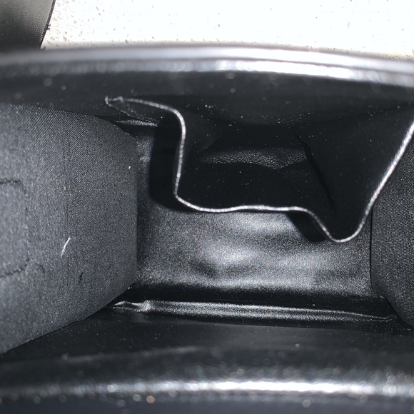 LAST ONE Crossbody Bag w/Wide PU & Chain Strap - Picture 8 of 8